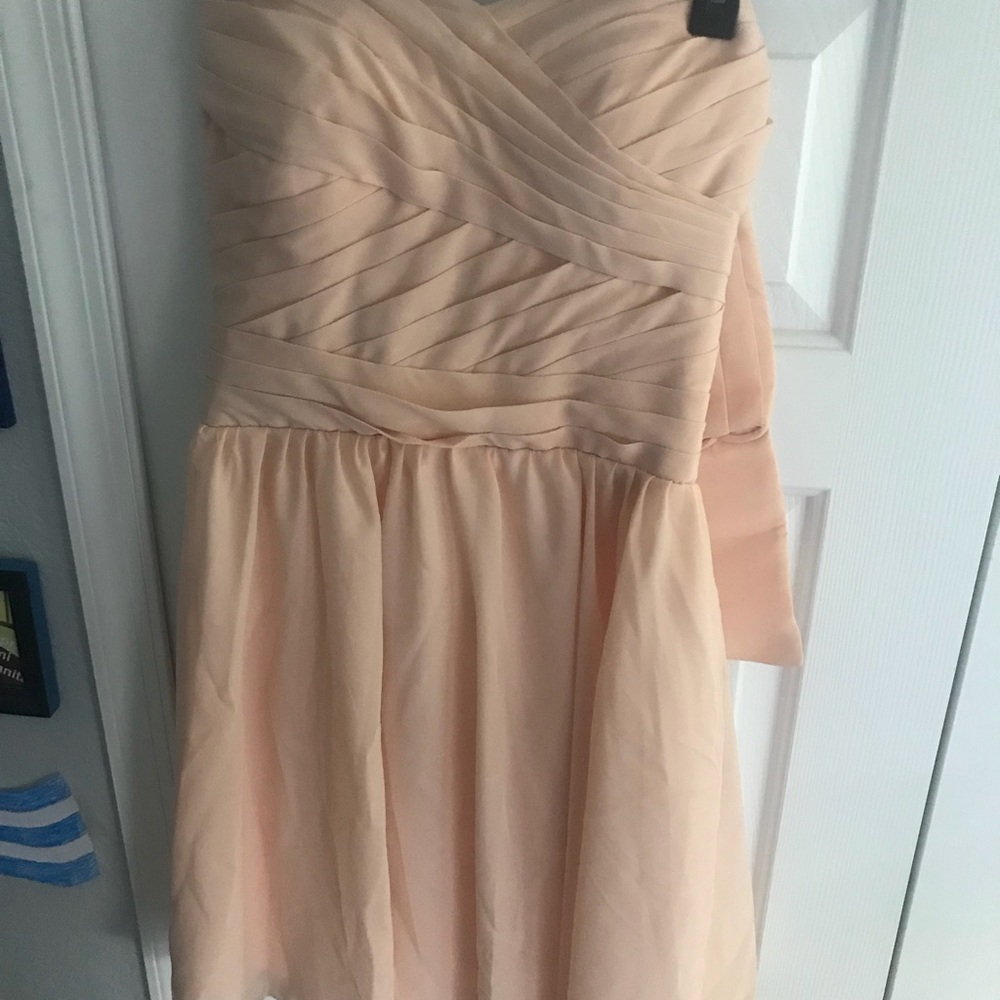 Peach mini dress BRAND NEW